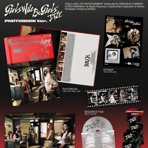ITZY - Girls Will Be Girls (Photobook ver.) ITZY - Girls Will Be Girls (Photobook ver.)