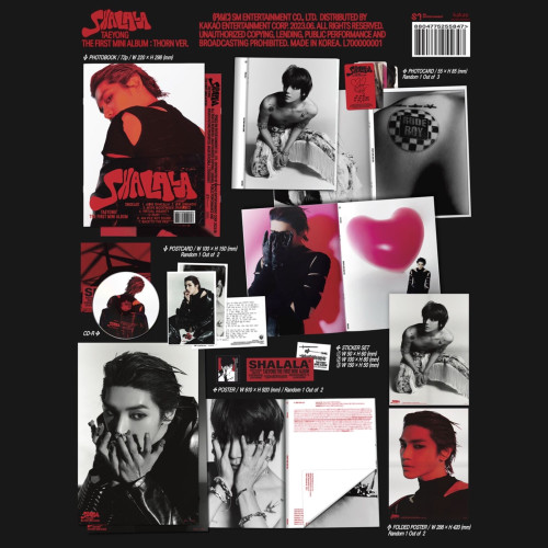 TAEYONG - SHALALA (Thorn Ver.) 1st Mini Album TAEYONG - SHALALA (Thorn Ver.) 1st Mini Album